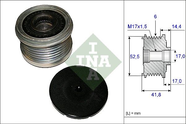 WILMINK GROUP Механизм свободного хода генератора WG1253722